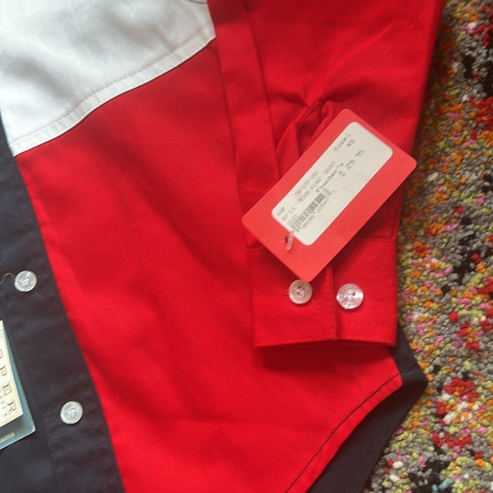 Roper Kids Texas Flag Button Down Shirt - Picture 7 of 9